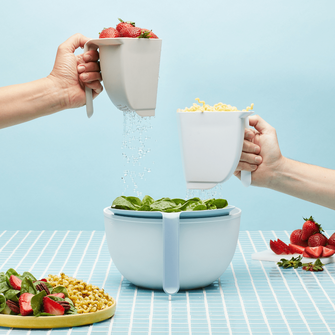 Chefn Fruit & Vegetable Prep 3-in-1 Prep Colander