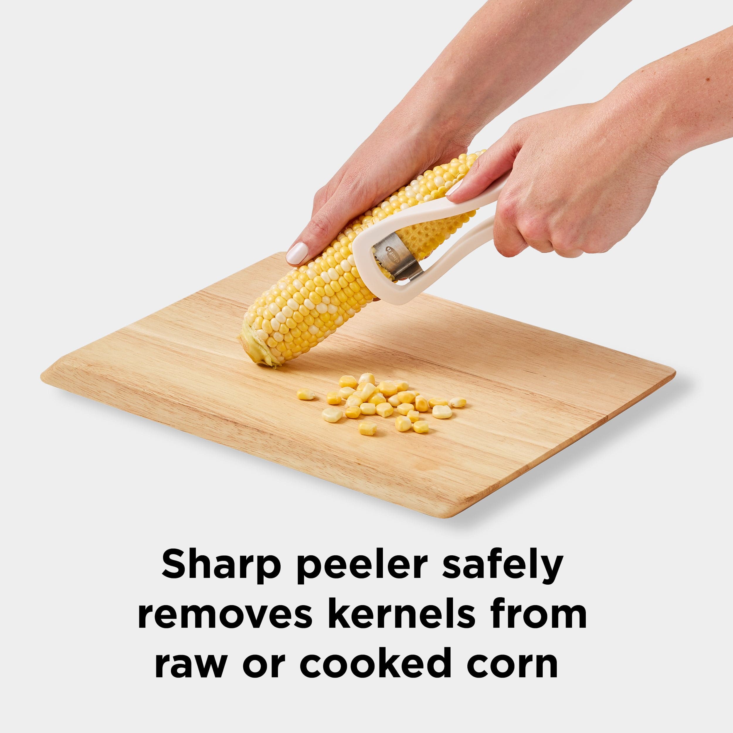 Chefn Corn Silkster & Peeler Nesting Corn Tool Set Corn Silkster & Peeler Nesting Corn Tool Set