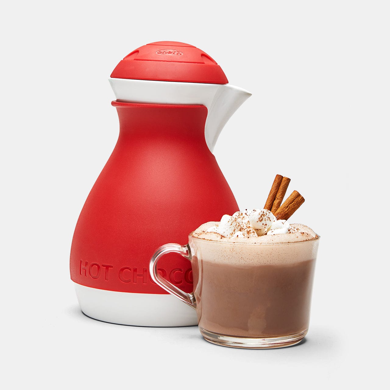 Chefn Frothing Hot Chocolate Pot