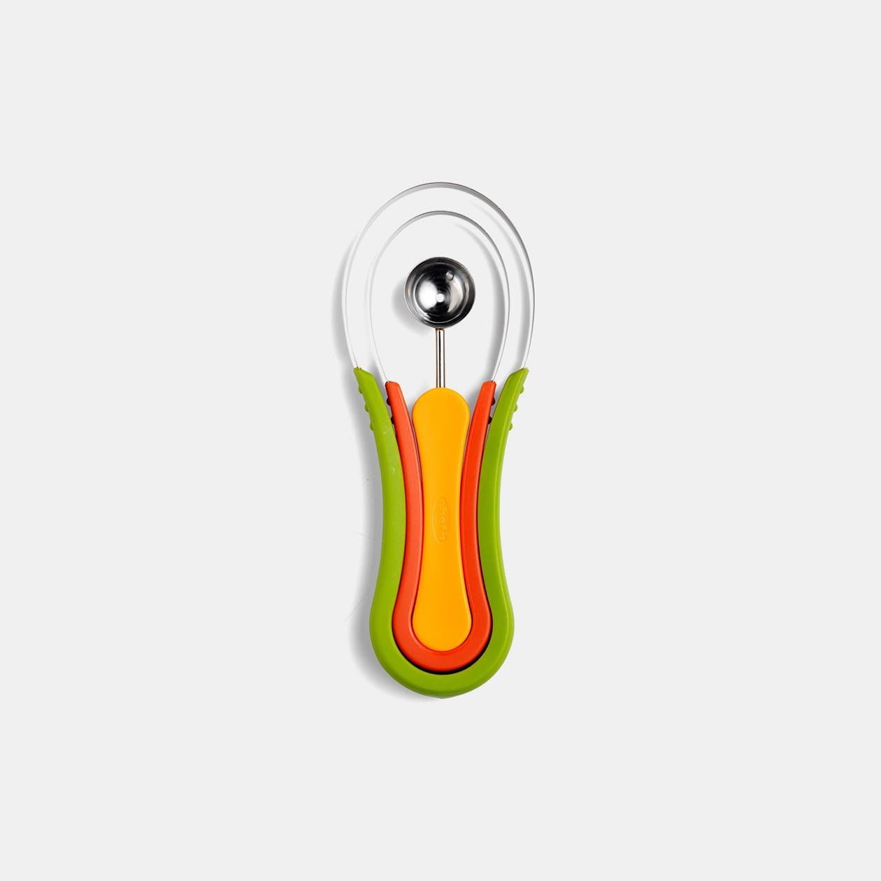 Chefn Fruit & Vegetable Prep Scoop Troop Melon Baller and Fruit Scoops Set