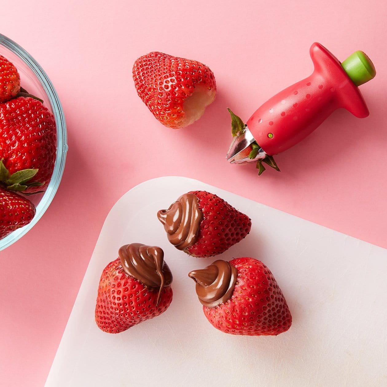 Chefn Fruit & Vegetable Prep StemGem Strawberry Stem Remover