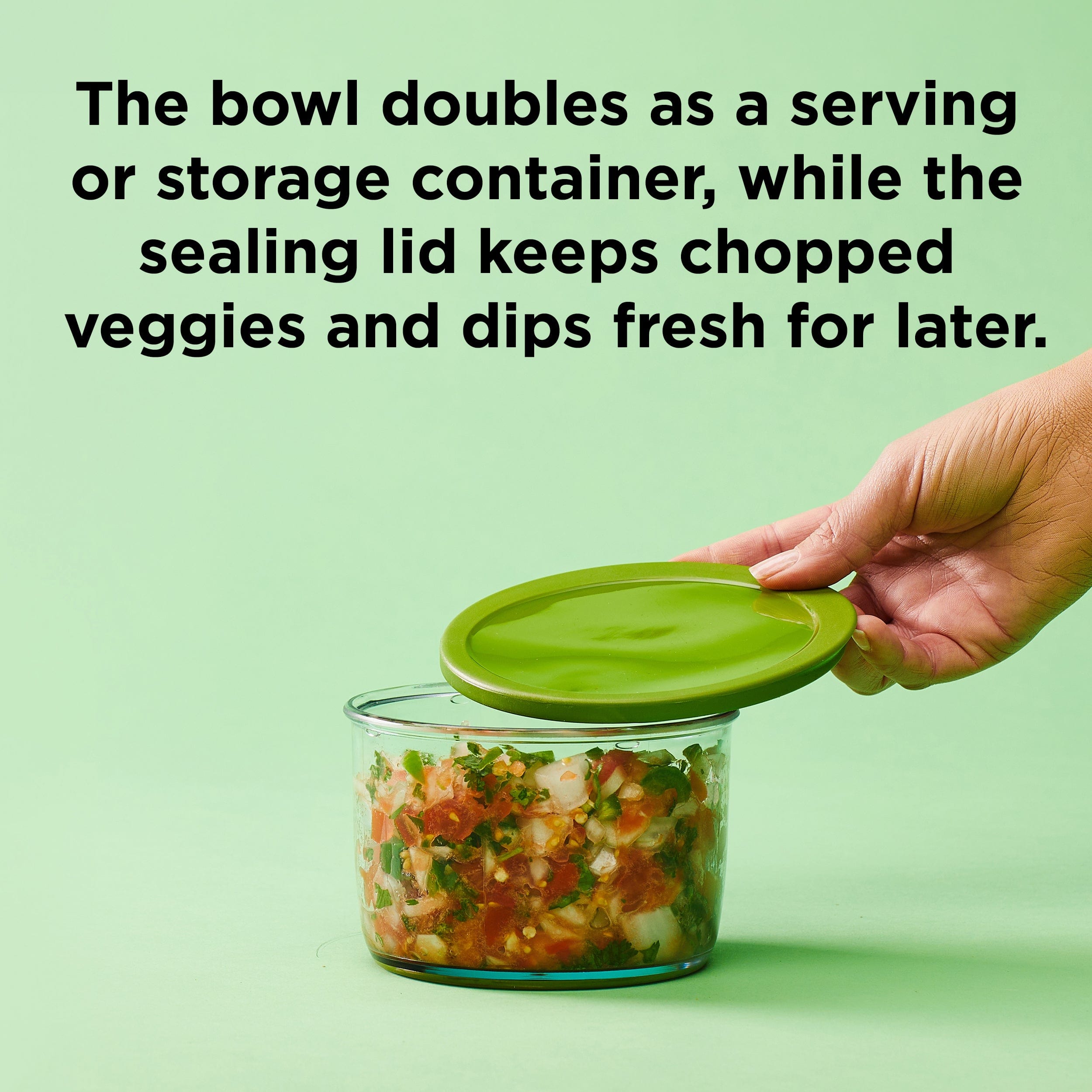 Chefn Fruit & Vegetable Prep/Cutting & Chopping VeggiChop Hand-Powered Food Processor VeggiChop Hand-Powered Food Processor
