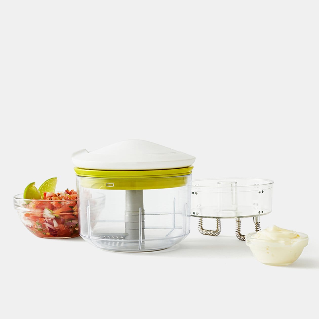 Chefn Fruit & Vegetable Prep VeggiChop Plus Hand-Powered Food Processor